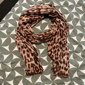 CAbi Leopard Print Scarf